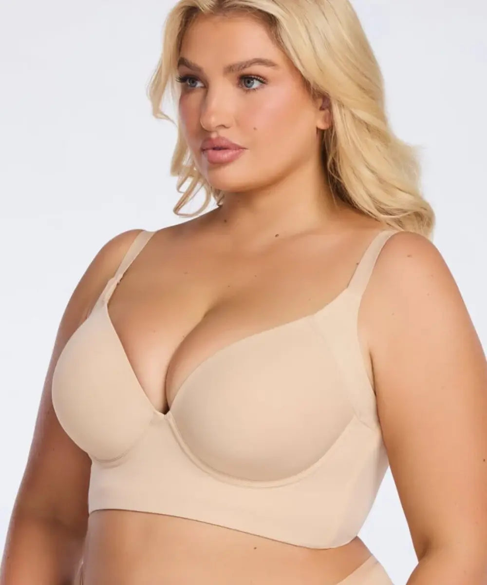 HeartShapeApparel® Back Rolls Smoothing Bra