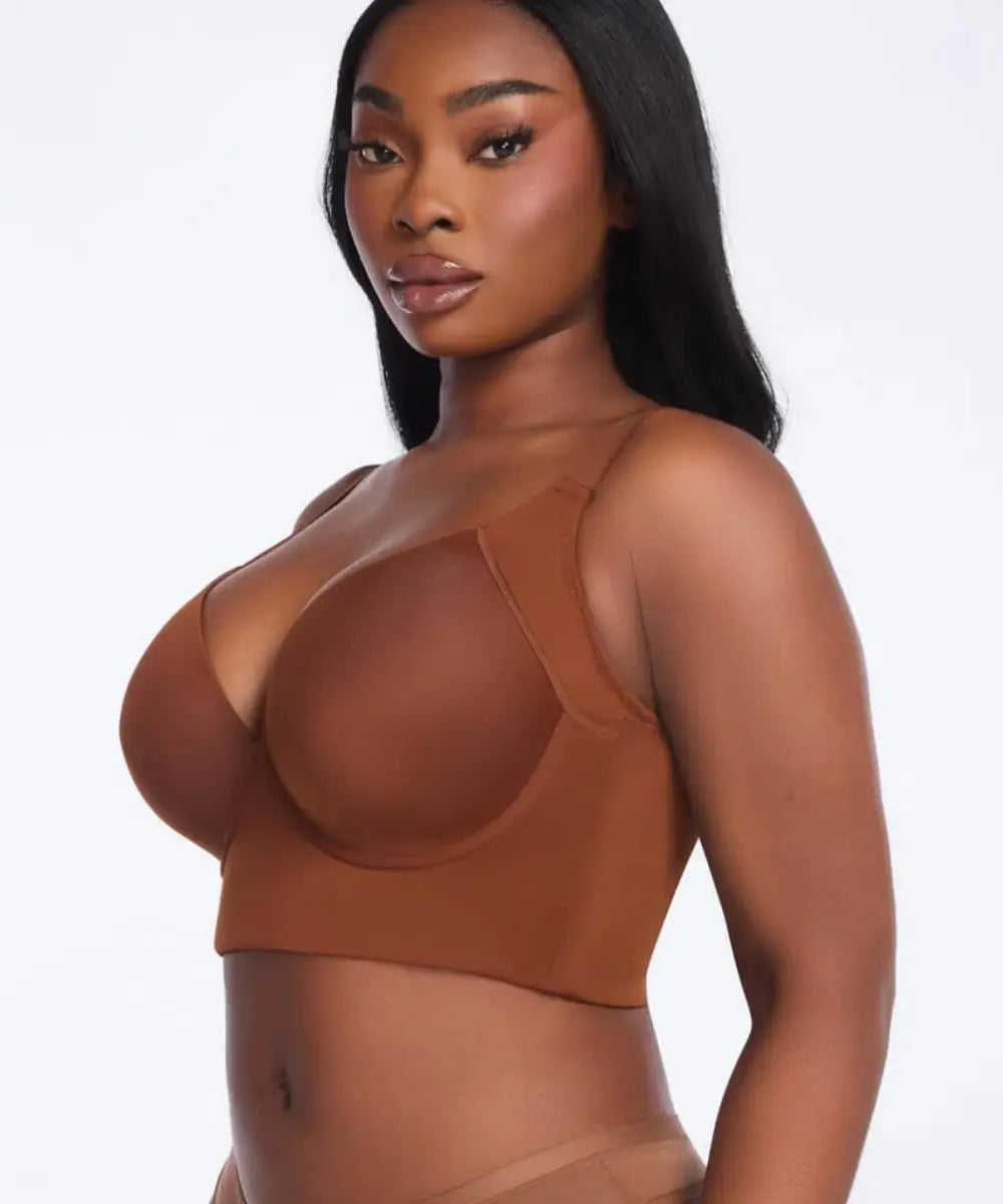 HeartShapeApparel® Back Rolls Smoothing Bra