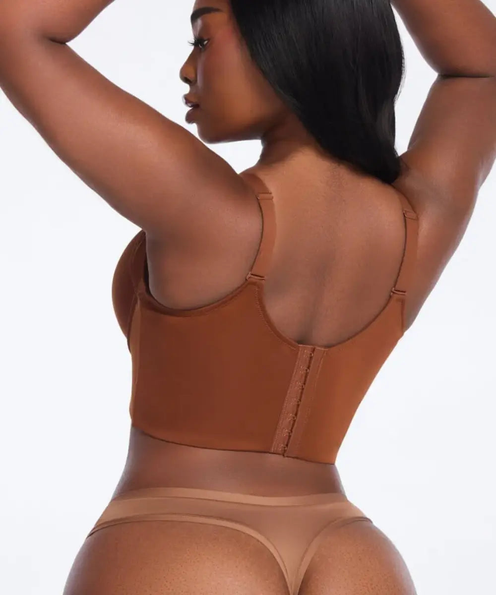 HeartShapeApparel® Back Rolls Smoothing Bra