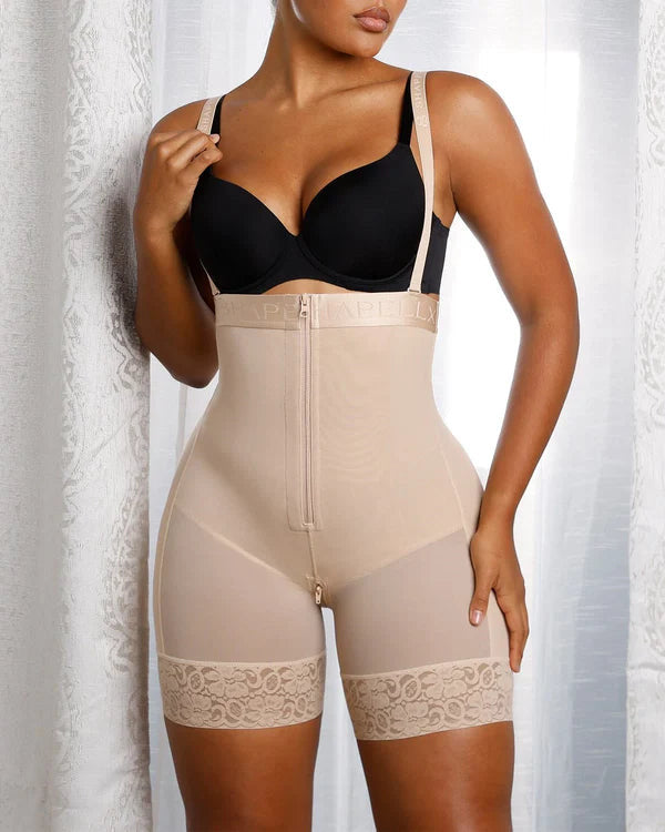 HeartShapeApparell® AirSlim™ Tummy Control Bodysuit with Built-In Butt Lifter