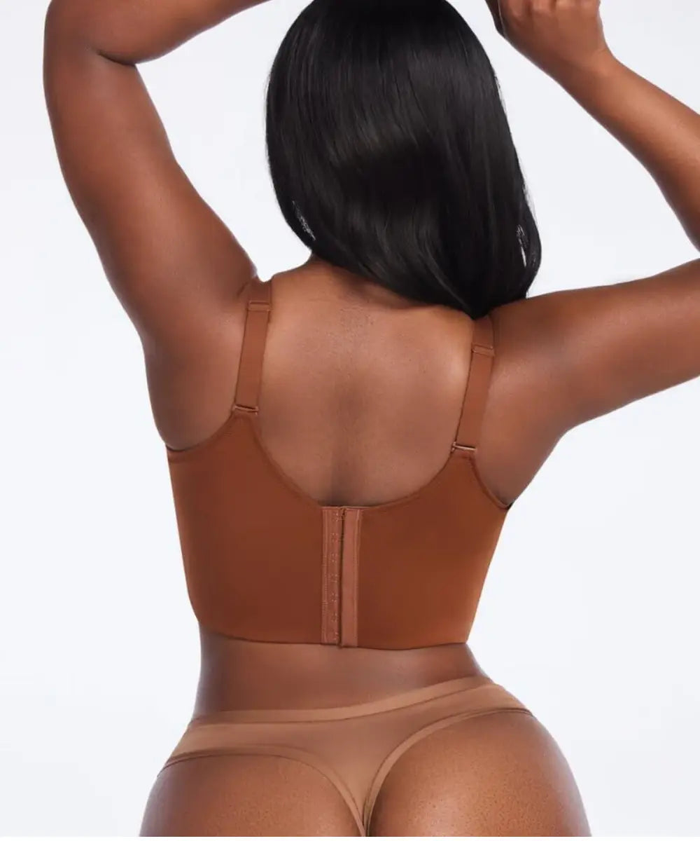 HeartShapeApparel® Back Rolls Smoothing Bra