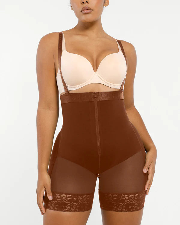 HeartShapeApparell® AirSlim™ Tummy Control Bodysuit with Built-In Butt Lifter