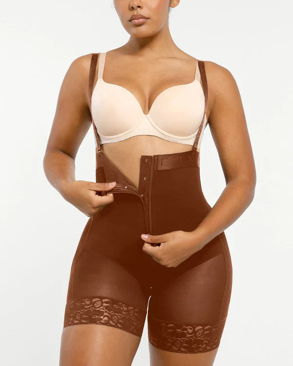 HeartShapeApparell® AirSlim™ Tummy Control Bodysuit with Built-In Butt Lifter