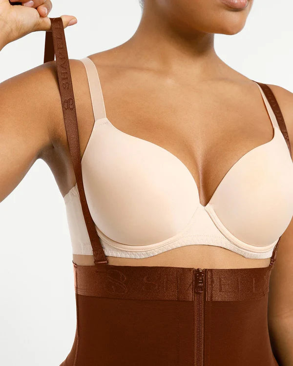 HeartShapeApparell® AirSlim™ Tummy Control Bodysuit with Built-In Butt Lifter