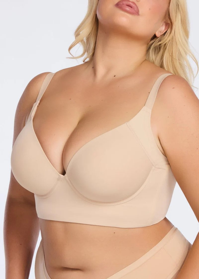 HeartShapeApparel® Back Rolls Smoothing Bra