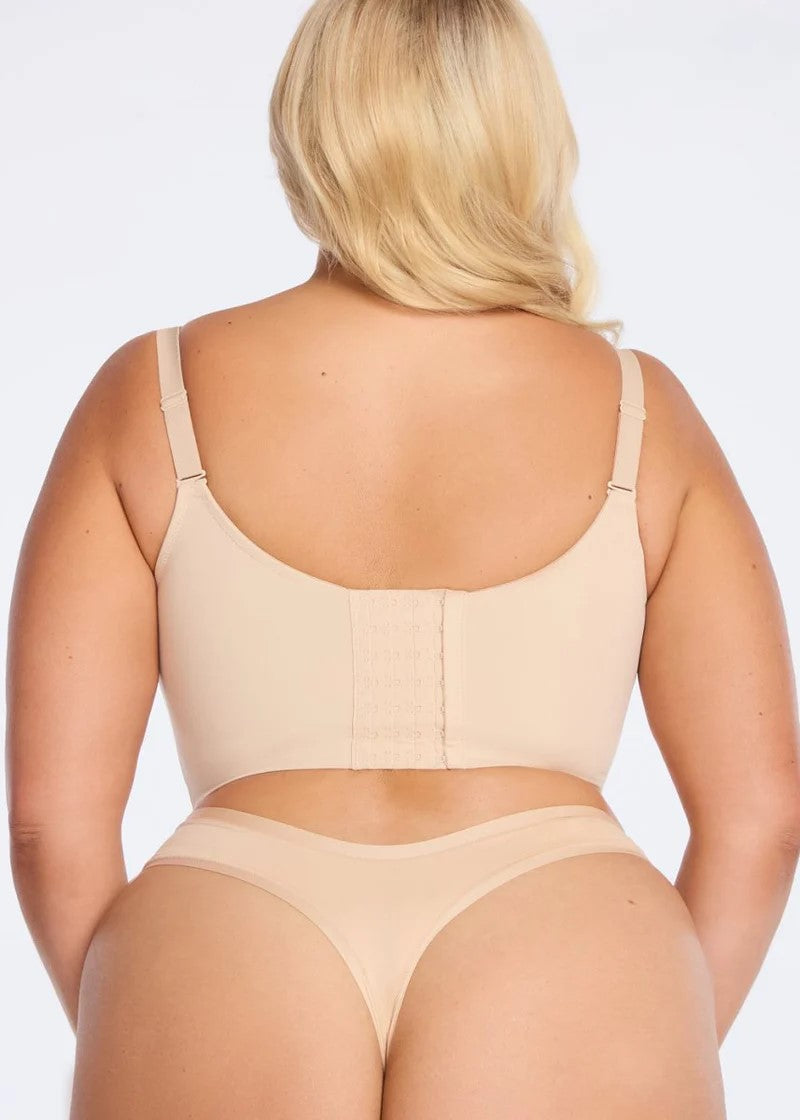 HeartShapeApparel® Back Rolls Smoothing Bra