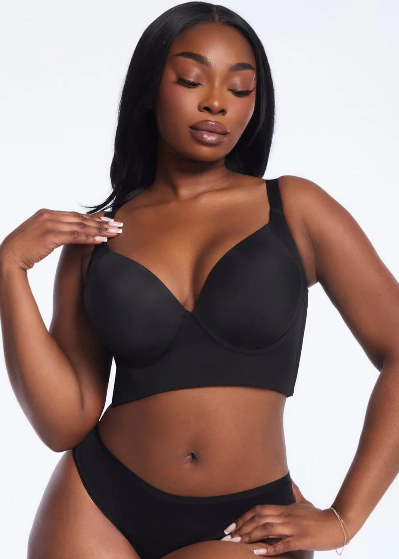 HeartShapeApparel® Back Rolls Smoothing Bra