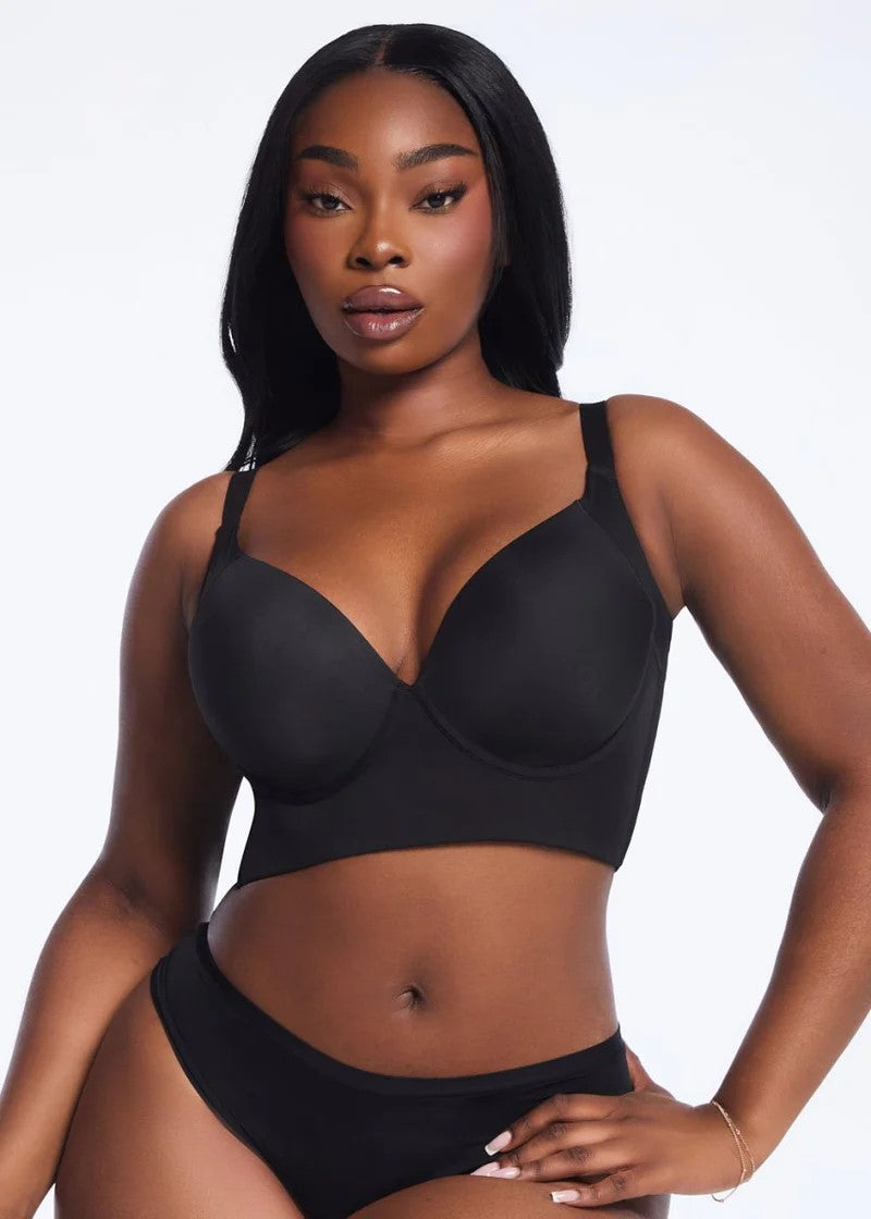 HeartShapeApparel® Back Rolls Smoothing Bra